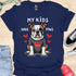 My kids have paws - V7 - Sitting Cute T-Shirt